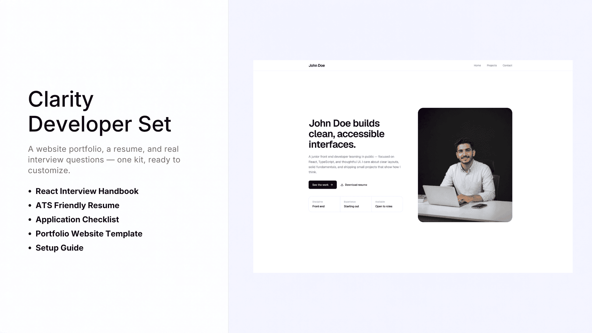 Clarity Developer Set